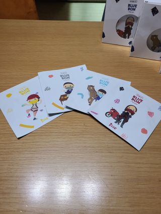 [블루 본 아이노우] 유아용 컬러마스크 40 PCS SET 2중 택 1 — 5점을 준 리뷰어가 2021년 4월 올린 사용 사진