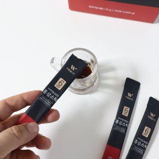 [푸름웰니스] 프리미엄 6년근 홍삼스틱 3mg x 100포 — 5점을 준 리뷰어가 2022년 3월 올린 사용 사진
