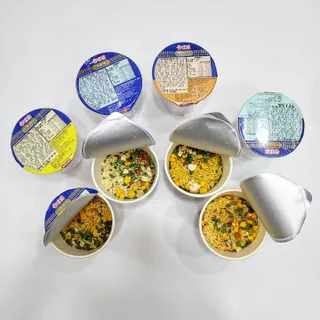 NISSIN 닛신 컵누들  4종 - 씨푸드오리지날, 씨푸드 스파이시, 씨푸드 커리, 씨푸드 XO소스 — 5점을 준 리뷰어가 2022년 5월 올린 사용 사진