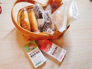 아이비웰니스 빵순이 효소 키위맛 7포 + 석류맛 7포 (총 14포, 2주분) — 5점을 준 리뷰어가 2022년 10월 올린 사용 사진