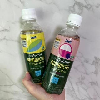 더그레잇티 콤부차 [매일유업] 더그레잇티 44kcal 콤부차 300ml *12개입 (오리지널 6개+베리리치 6개) — 5점을 준 리뷰어가 2023년 8월 올린 사용 사진