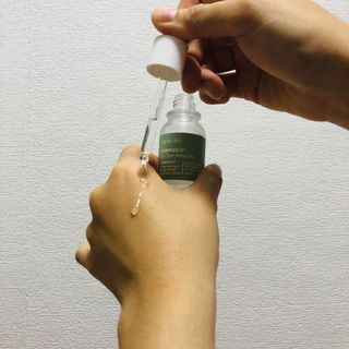 나나스킨 콤플렉스씨쓰리닥터클리어앰플 — 5점을 준 리뷰어가 2021년 10월 올린 사용 사진