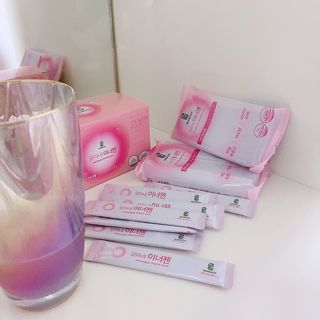 [모마네] 이너뷰티 히알루론산 비오틴 코큐텐 저분자피쉬콜라겐 - 3 g 30포 ★석류맛 — 5점을 준 리뷰어가 2021년 12월 올린 사용 사진