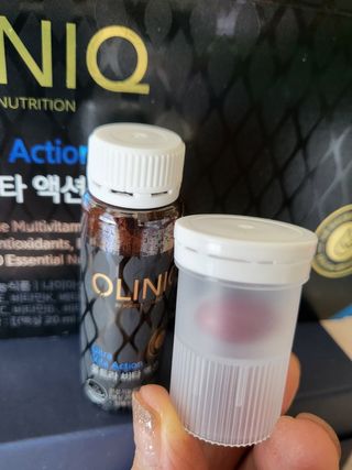 올리닉 울트라비타액션 — 5점을 준 리뷰어가 2021년 10월 올린 사용 사진