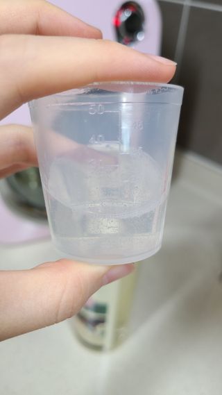 고위드올인원 세탁세제 1000ml — 5점을 준 리뷰어가 2021년 5월 올린 사용 사진