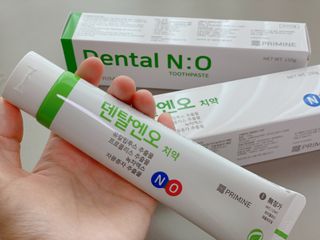 프리마인 유해균 뿐만 아니라 유익균까지 씻어내는 치약은 그만, 건강한 구강환경을 만드는 덴탈엔오 — 5점을 준 리뷰어가 2022년 6월 올린 사용 사진