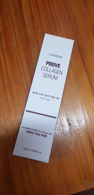 체르엠  프루브 콜라겐 앰플세럼 60ml 1병 — 5점을 준 리뷰어가 2022년 1월 올린 사용 사진