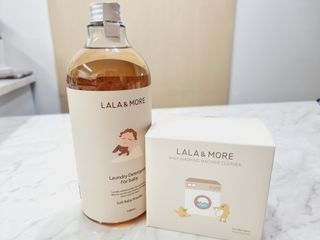 라라앤모어 유아 액체세제+세탁기클리너 — 5점을 준 리뷰어가 2022년 3월 올린 사용 사진