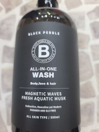 블랙페블 올인원 워시 마그네틱 웨이브 500ml — 4.5점을 준 리뷰어가 2021년 6월 올린 사용 사진