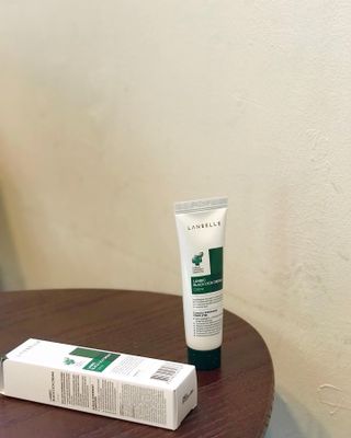 랑벨 랑바이오 블랙 시카 크림 50ml(블랙비 프로폴리스, 시카 4종, 판테놀 10 함유) — 5점을 준 리뷰어가 2022년 4월 올린 사용 사진