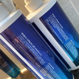 헤어플러스 단백질탈모샴푸 500ml+단백질본드앰플 145ml — 5점을 준 리뷰어가 2021년 3월 올린 사용 사진
