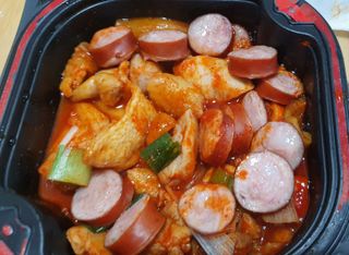 한성기업 무볼레 닭떡볶이+해물떡볶이 2종 세트 — 4점을 준 리뷰어가 2021년 10월 올린 사용 사진