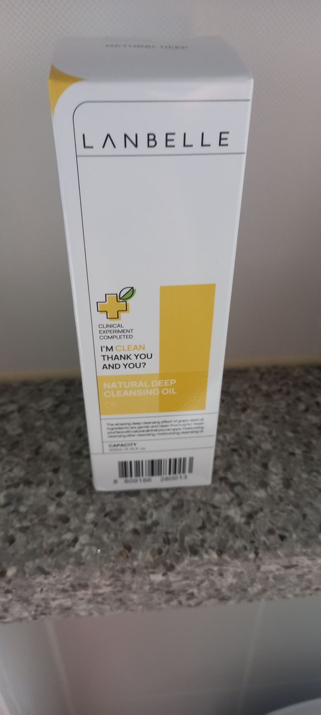 랑벨 내츄럴 딥 클렌징 오일 200ml (저자극 약산성 천연 클렌징) 리뷰 사진