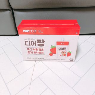 [몸엔용] 우리 아이 건강간식, 달콤한 녹용곤약젤리 디어팡 4종 — 5점을 준 리뷰어가 2022년 4월 올린 사용 사진