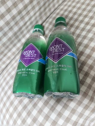 몽베스트 Montbest with Sparkling water Plain 20병 — 5점을 준 리뷰어가 2022년 7월 올린 사용 사진