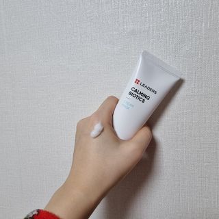 리더스코스메틱 리더스 카밍 바이오틱스 크림 마스크 — 5점을 준 리뷰어가 2021년 3월 올린 사용 사진