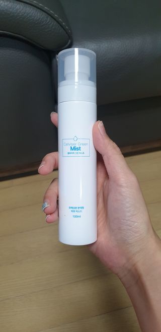 셀바이져 지우개 미스트 피부 보호 입주변 트러블 진정 케어 아기 안개분사 미스트 — 5점을 준 리뷰어가 2021년 2월 올린 사용 사진
