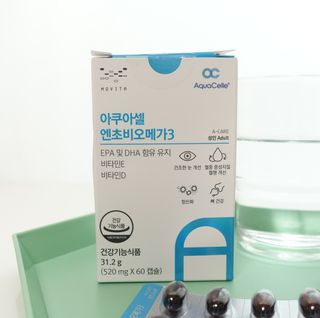 메디포스트 모비타 아쿠아셀 엔초비오메가3 60캡슐 — 5점을 준 리뷰어가 2022년 11월 올린 사용 사진
