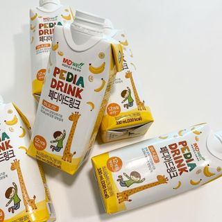 메디웰 페디아드링크 미니 바나나맛 — 5점을 준 리뷰어가 2021년 7월 올린 사용 사진