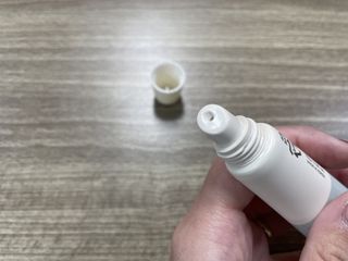 [후르디아] 올리브영 착한보습 비건 립버터 2종 — 5점을 준 리뷰어가 2022년 11월 올린 사용 사진