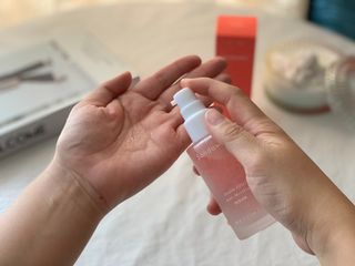 산다화 더블 이펙트 안티 링클 세럼 50ml — 5점을 준 리뷰어가 2021년 9월 올린 사용 사진