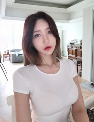 렌시스 LENSSIS [ 렌시스 ] 브라운 써클링의 영롱한 색감 ＃위썸초코 1개월용 ｜ 2직경 중 택1 ｜ — 5점을 준 리뷰어가 2021년 5월 올린 사용 사진