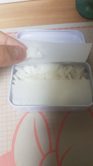 [아이스칩스] 무설탕 비건 자일리톨 캔디 7종 2개기준 — 5점을 준 리뷰어가 2021년 8월 올린 사용 사진