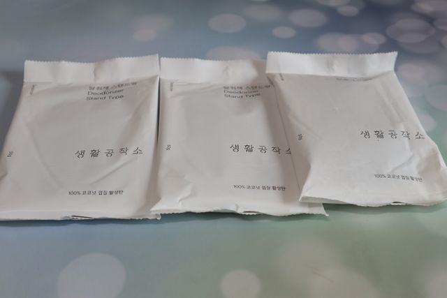 [쿠팡 / 생활공작소] 실내 스탠드형 탈취제, 50g, 4개 리뷰 사진