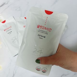 클린24시간 1BOX(5포) + 전용보틀(500ml) — 5점을 준 리뷰어가 2022년 10월 올린 사용 사진
