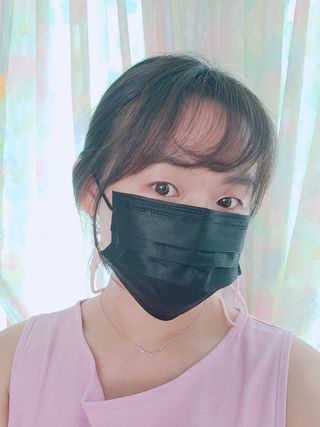 에어에이드 컬러 덴탈 마스크 — 5점을 준 리뷰어가 2021년 8월 올린 사용 사진