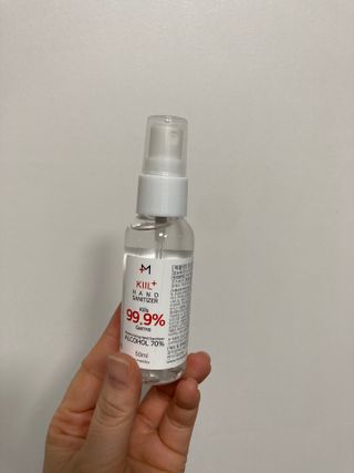 [엠메이데이] 그린티 피톤치드 감쪽같이 500ml + 손소독액 50ml — 5점을 준 리뷰어가 2022년 2월 올린 사용 사진
