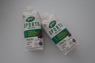 셀렉스스포츠 셀렉스 스포츠 웨이 프로틴 초콜릿 _ 330ml x 12팩 — 5점을 준 리뷰어가 2021년 5월 올린 사용 사진