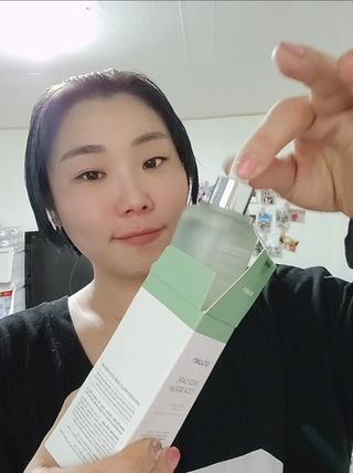 아르비엔 마일드케어 비건 시카세럼 — 5점을 준 리뷰어가 2021년 2월 올린 사용 사진