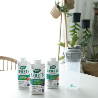셀렉스스포츠 셀렉스 스포츠 웨이 프로틴 복숭아_ 330ml x 12팩 — 5점을 준 리뷰어가 2021년 4월 올린 사용 사진