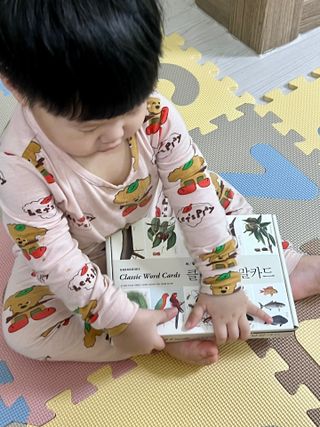 바바북스 바바 클래식 낱말카드 — 5점을 준 리뷰어가 2024년 1월 올린 사용 사진
