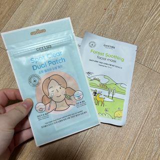 세뚜아(Cettua) 세뚜아 스팟 클리어 듀얼 패치 Cettua Spot Clear Dual Patch — 5점을 준 리뷰어가 2023년 8월 올린 사용 사진