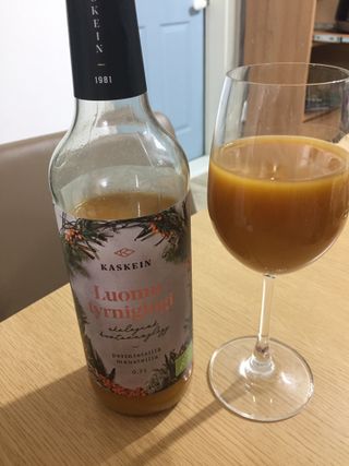 H365 [Kaskein Luomutyrniglögi] 핀란드 전통 무알콜 멀드와인 시벅톤 글로기 — 5점을 준 리뷰어가 2021년 4월 올린 사용 사진