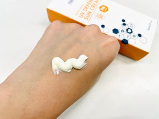 [트리티스] UV 디펜스 선크림 PA+++ / SPF50+  60ml — 5점을 준 리뷰어가 2021년 1월 올린 사용 사진