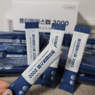 바른비타민 옵티엠에스엠2000 1박스 60포 관절 연골 복합건강기능식품 — 3점을 준 리뷰어가 2021년 6월 올린 사용 사진
