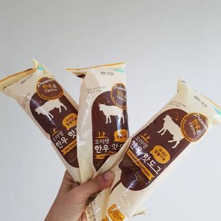 오마뎅 한우핫도그 — 5점을 준 리뷰어가 2021년 5월 올린 사용 사진