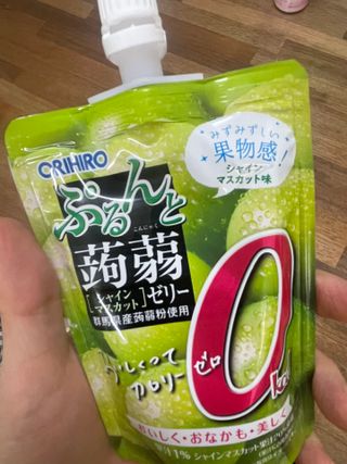 ORIHIRO 오리히로 곤약젤리 제로칼로리 130g 4종 4팩(맛별로 1팩씩) — 5점을 준 리뷰어가 2023년 1월 올린 사용 사진