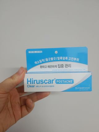 히루스카 포스트아크네 클리어 — 5점을 준 리뷰어가 2021년 1월 올린 사용 사진