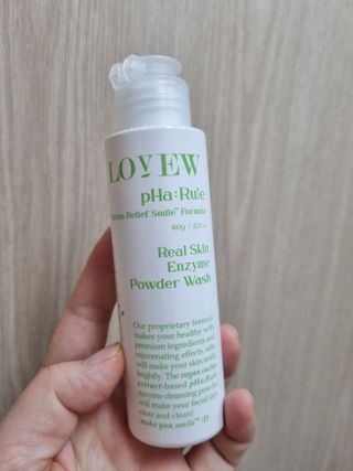 소담스퀘어 상암 [아멍코스메틱] 러뷰 리얼스킨 파룰 효소 파우더 워시 — 5점을 준 리뷰어가 2022년 11월 올린 사용 사진