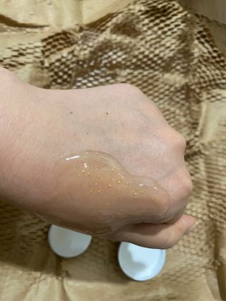 아이앤립 / EYENLIP 아이앤립 24K 골드 N 펩타이드 앰플 크림 — 5점을 준 리뷰어가 2021년 7월 올린 사용 사진