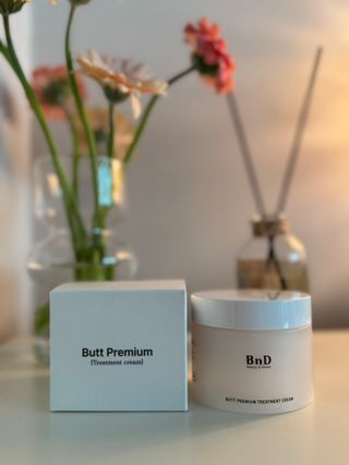 비엔디 2NOW[한글]BnD 바디 주름개선 엉덩이크림 — 5점을 준 리뷰어가 2025년 4월 올린 사용 사진