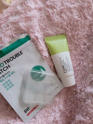 닥터플리너스 제트 큐어 크림 30ml + 제로 트러블 패치 9EA — 5점을 준 리뷰어가 2022년 3월 올린 사용 사진