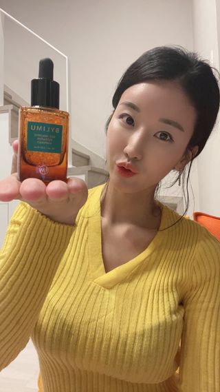바이리뮤 에이지 홀딩 펩타톡스 앰플 — 5점을 준 리뷰어가 2021년 1월 올린 사용 사진