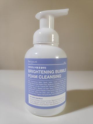 약손명가코스메틱 에오스보떼 브라이트닝 버블 폼 클렌징 300ml — 5점을 준 리뷰어가 2021년 12월 올린 사용 사진