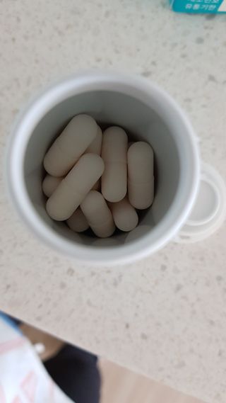메디타민 인체유래 비피더스 포스트 프로바이오틱스 — 5점을 준 리뷰어가 2021년 4월 올린 사용 사진