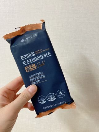 서울약사신협_프리미엄포스트바이오틱스골드_5g x 50포 — 5점을 준 리뷰어가 2021년 2월 올린 사용 사진